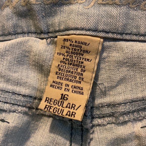 Girls Jean Shorts - Picture 7 of 7